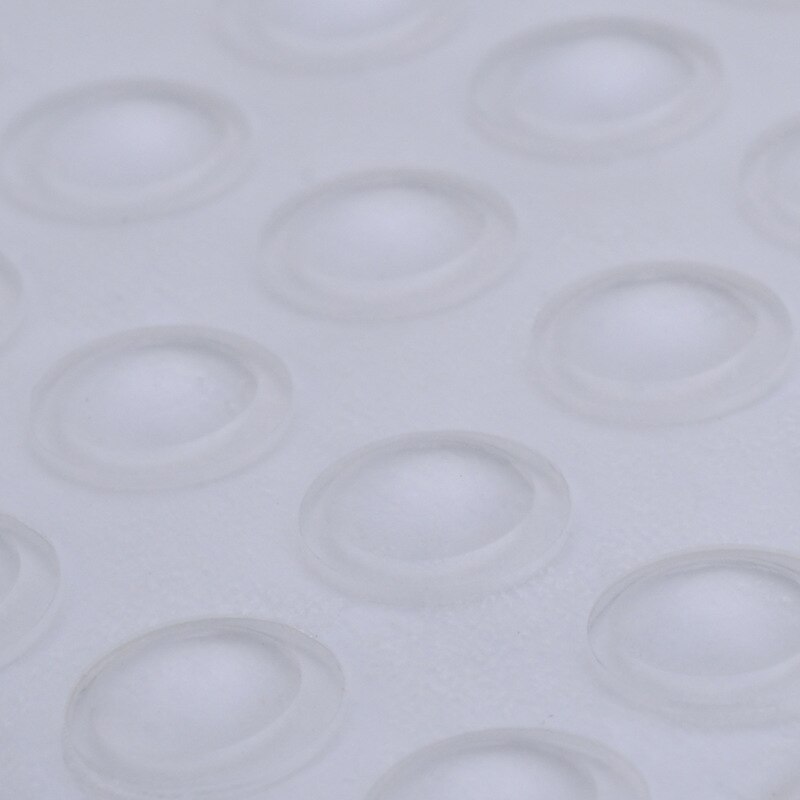 Door Stops Self adhesive Silicone Rubber Pads Cabinet Bumpers Rubber Damper Buffer Cushion Furniture Surface Protection Pads