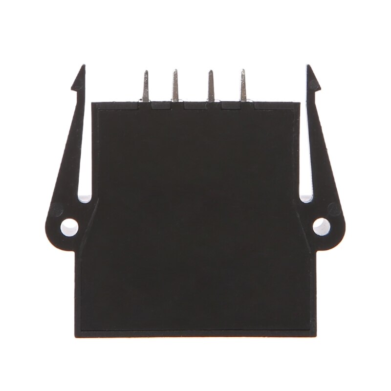 4 Way 2 Row Push Release Connector Strip Block Plate Stereo Speaker Terminal 831D