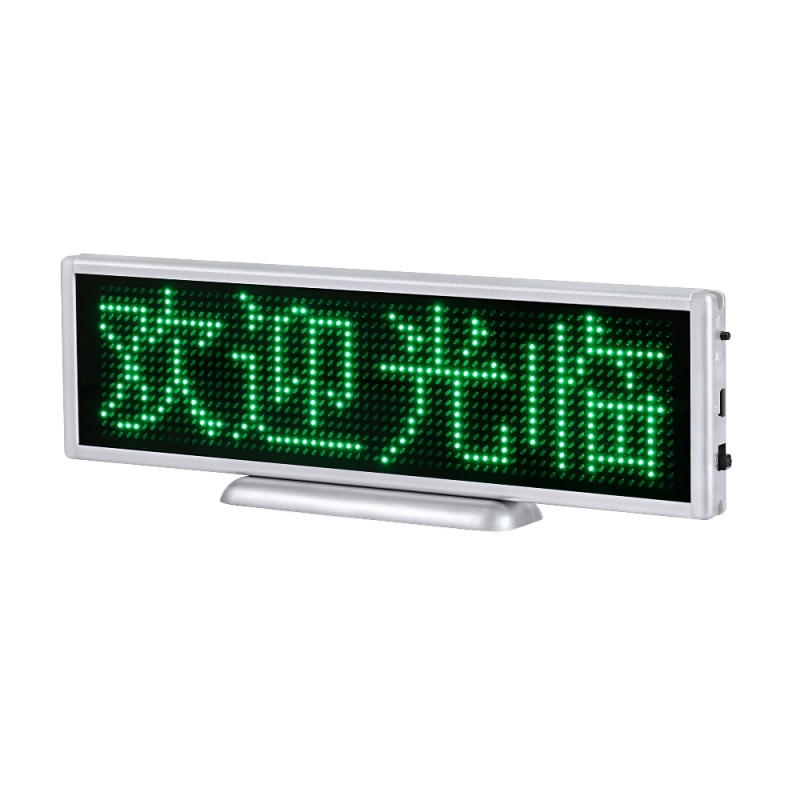 Movable advertising shop LED scrolling message sign board cafe restaurant bar portable bluetooth APP control LED signage screen