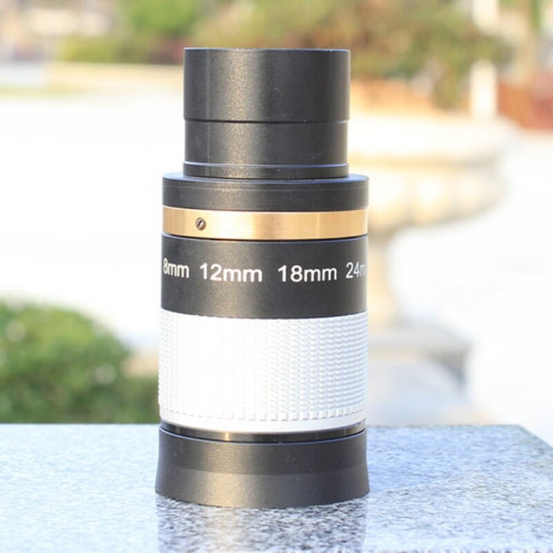 Datyson 1.25Inch Deluxe Zoom Telescope Eyepiece 8-24mm Fully Metal Goggles with FMC Broadband HD Green Film