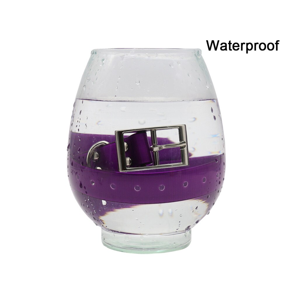 Dog collar TPU+Nylon waterproof deodorant Resistant dirt Easy clean collars 7 Colors for small big dog accessories