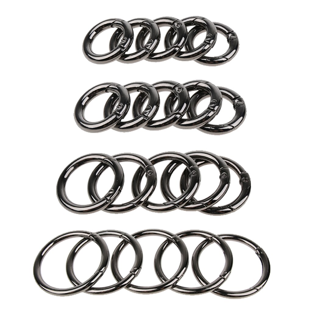 PATIKIL 12mm/0.47'' OD Mini Split Rings, 800 Stks 304