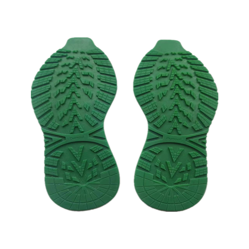 Suelas de goma para hombres y mujeres, plantillas de suela de repuesto, hoja de reparación, Protector de suela de zapatillas, parche antideslizante resistente al desgaste para zapatos: Verde