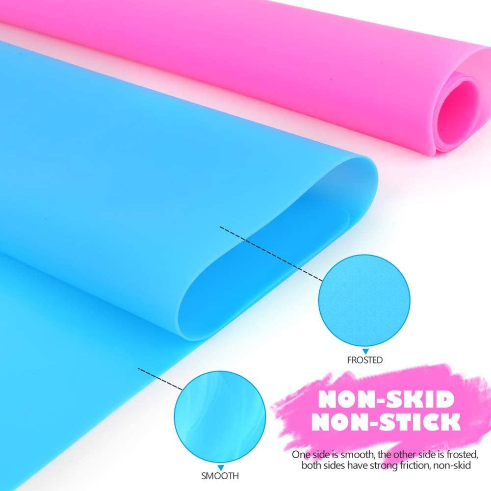 A3 Silicone feuille antiadhésive bijoux moulage moules tapis Premium résistant à la chaleur Silicone napperon antidérapant polyvalent tapis # CW