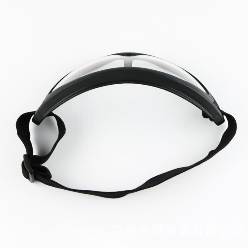 Outdoor Glasses Safety Anti-splash Fully Sealed Sand-proof Wind-proof Goggles: white