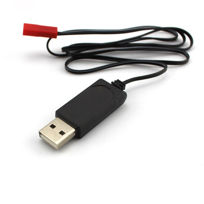USB charge cable (JST terminal / black) 3.7V lithium battery charging cable