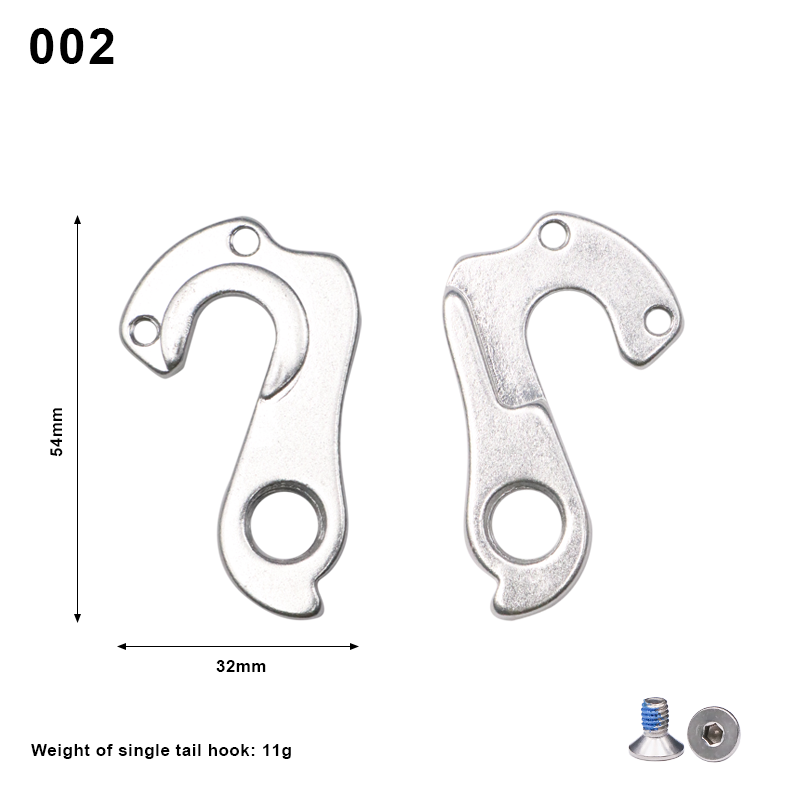 Fahrrad Schaltwerk Schwanz Haken Verlängerung Aufhänger Adapter Fahrrad Hinten Getriebe Mech Schaltauge ausfallen Konverter Adapter: Weiß