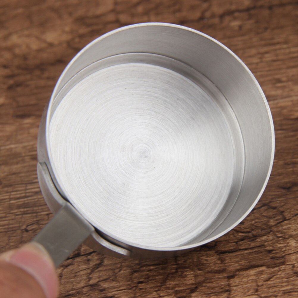 1 pcs Soeppan Mini Verwarming Pot Rvs Soeppan Melk Boter Saus Pan met Handvat kookgerei bakken tool