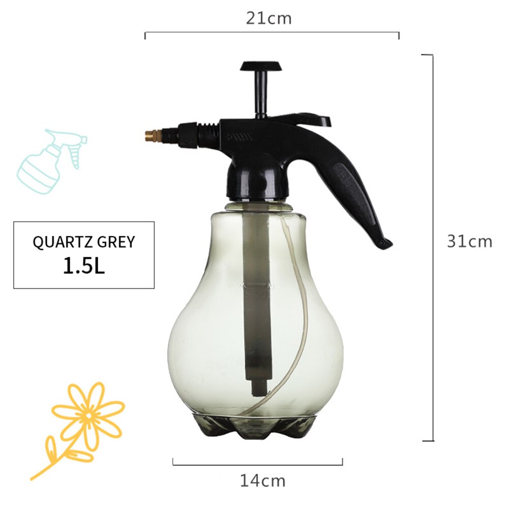 1.5L Adjustable Pressing Rod Garden Plant Flower Watering Can Moister Sprayer Garden Tools Garden Supplies лейка для цветов
