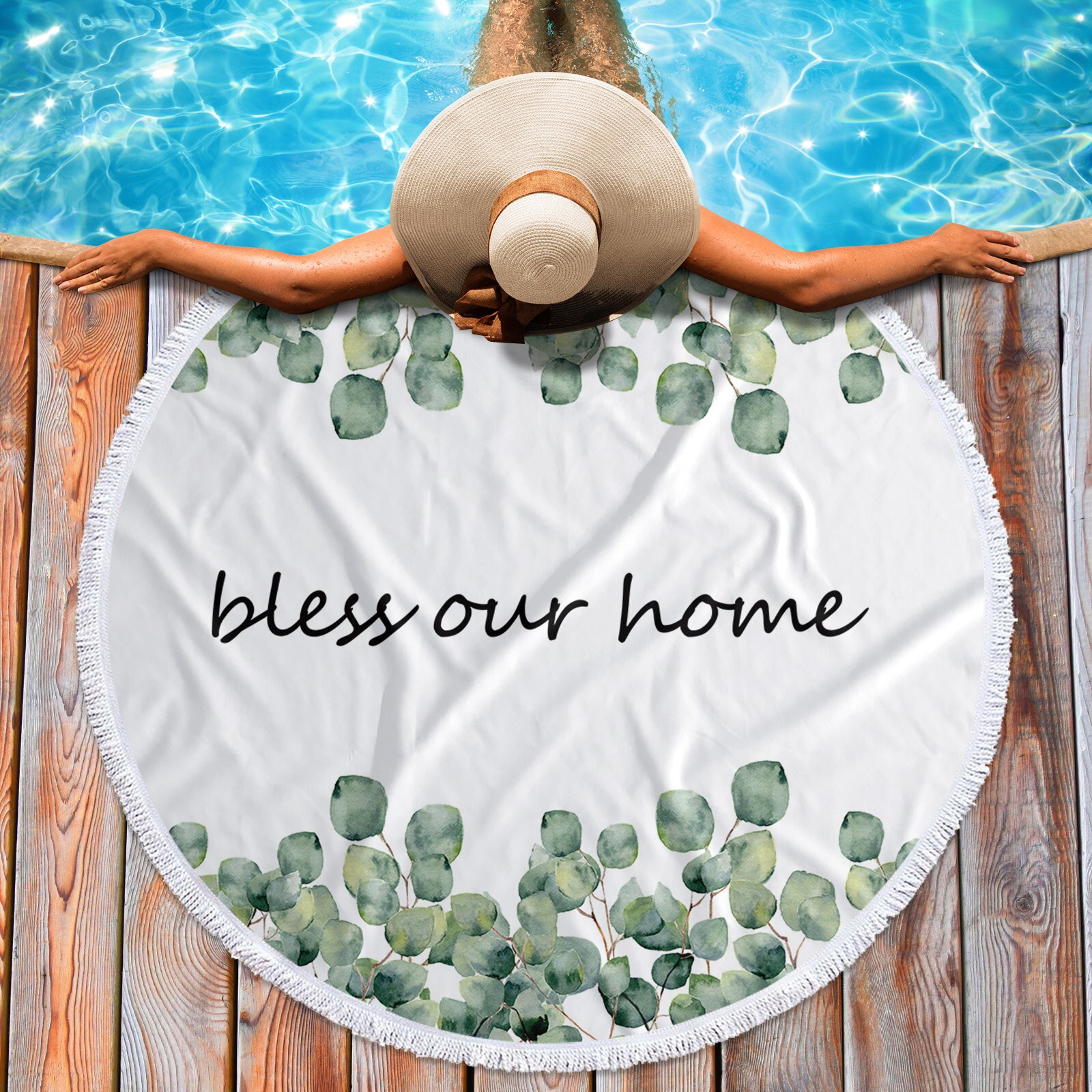 Summer Tropical Plants Leaves Bath Towel For Adults Home Essentials Summer Swimming Beach Towel Quickly Dry Face Towel