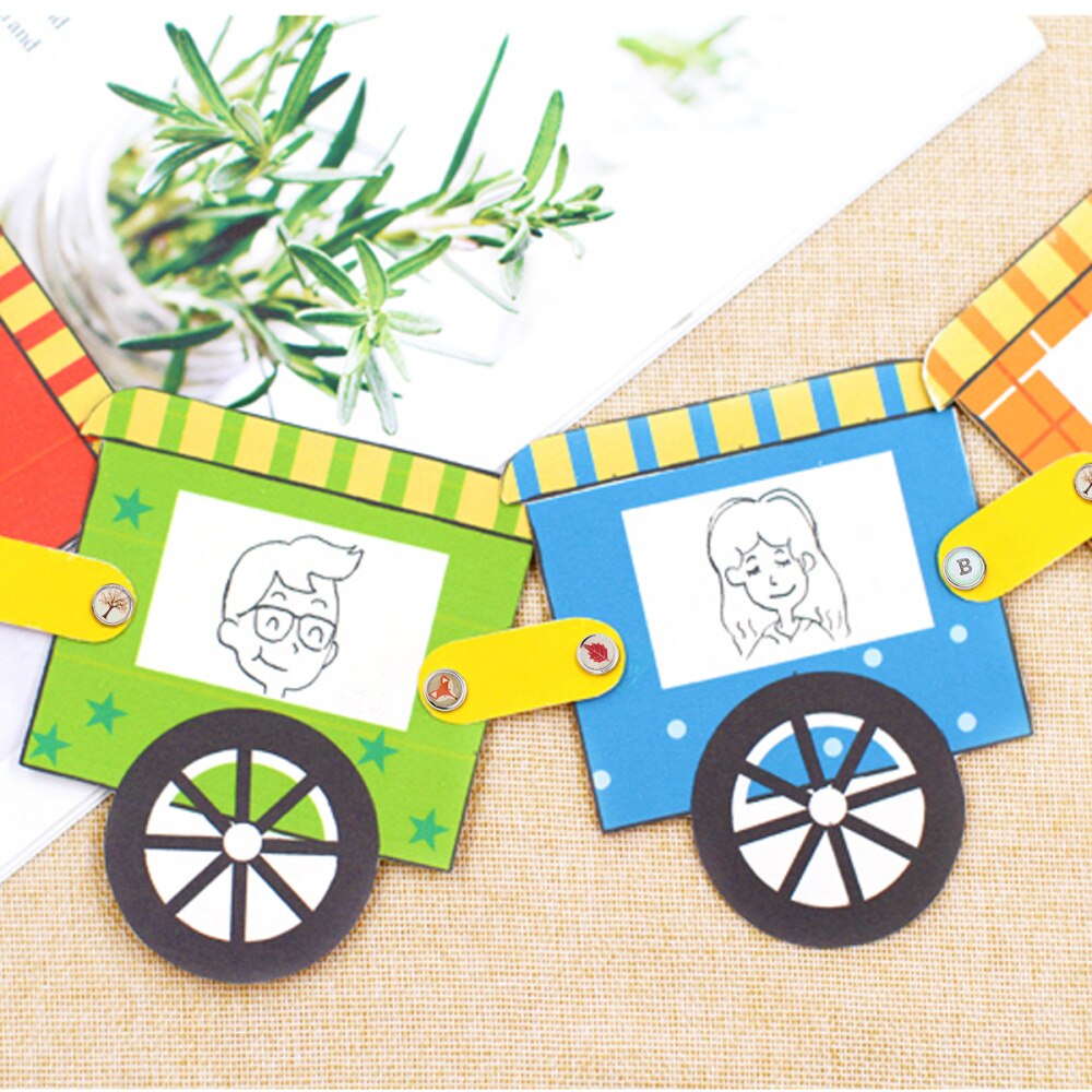 50pcs Round Paper Fasteners Delicate Brad Fastener for Diy Photo Album