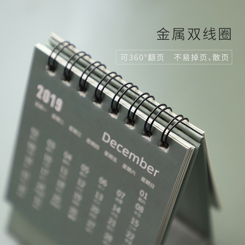 Desktop Mini Calendar DIY Weekly Plan Schedules Office Desk Decoration Paper Stationery For Office Worker office supply