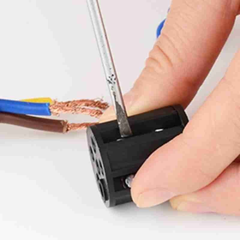 Waterproof Junction Box Connector Electric Cable Inline Plug Mini M20 IP68 Wire Connector 1PC Slim Waterproof Connector D9R6