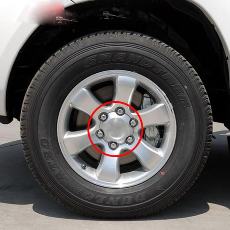 4 pièces en aluminium enjoliveur de roue centre de roue capuchons de jante pour 2002 Toyota Land Cruiser Prado 120 2700/4000 4.0L TY-088