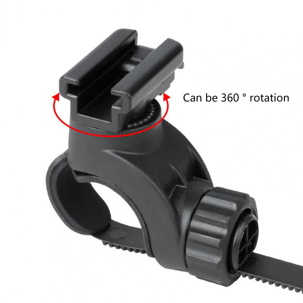 Bike Lamp Rack Compact Lightweight Simple Installation for Bicycle Bike Front Light Bracket Bike Front Light Bracket
