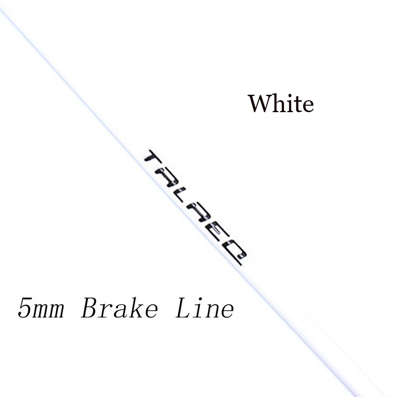 3M Universal Bicycle Brake Cable Housing Shift Cable Wire Pipe for 4mm/5mm MTB Road Bike Derailleur Brake Line Front Rear Tube: 5mm Brake-White