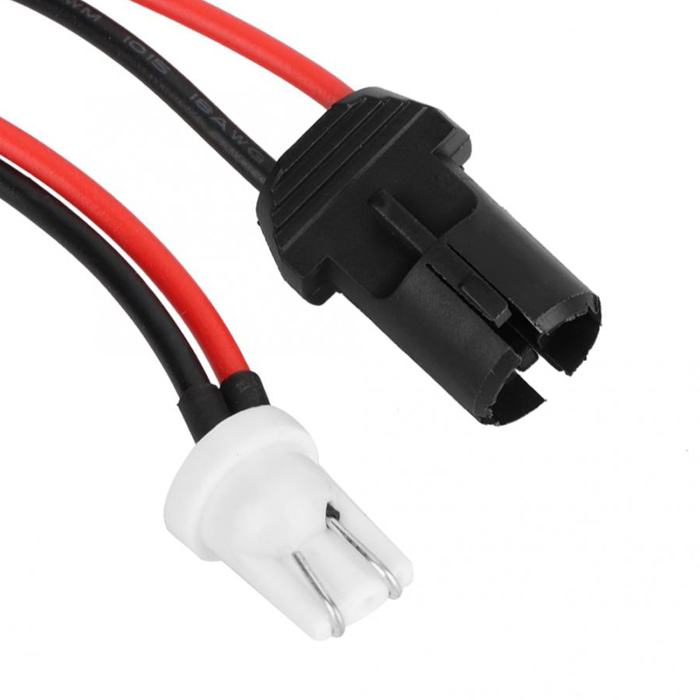 2pcs T10 LED Light Canbus Headlight Decoder Anti Flicker Error Canceller Halogen to LED Adapter for Turn Signals