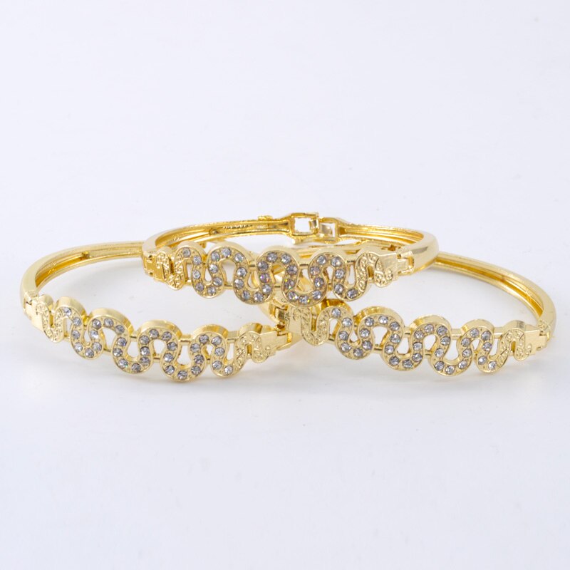 Massief gouden armbanden voor vrouwen marokkaanse luxe unieke armbanden voor vrouwen bruidsjurken bruiloft