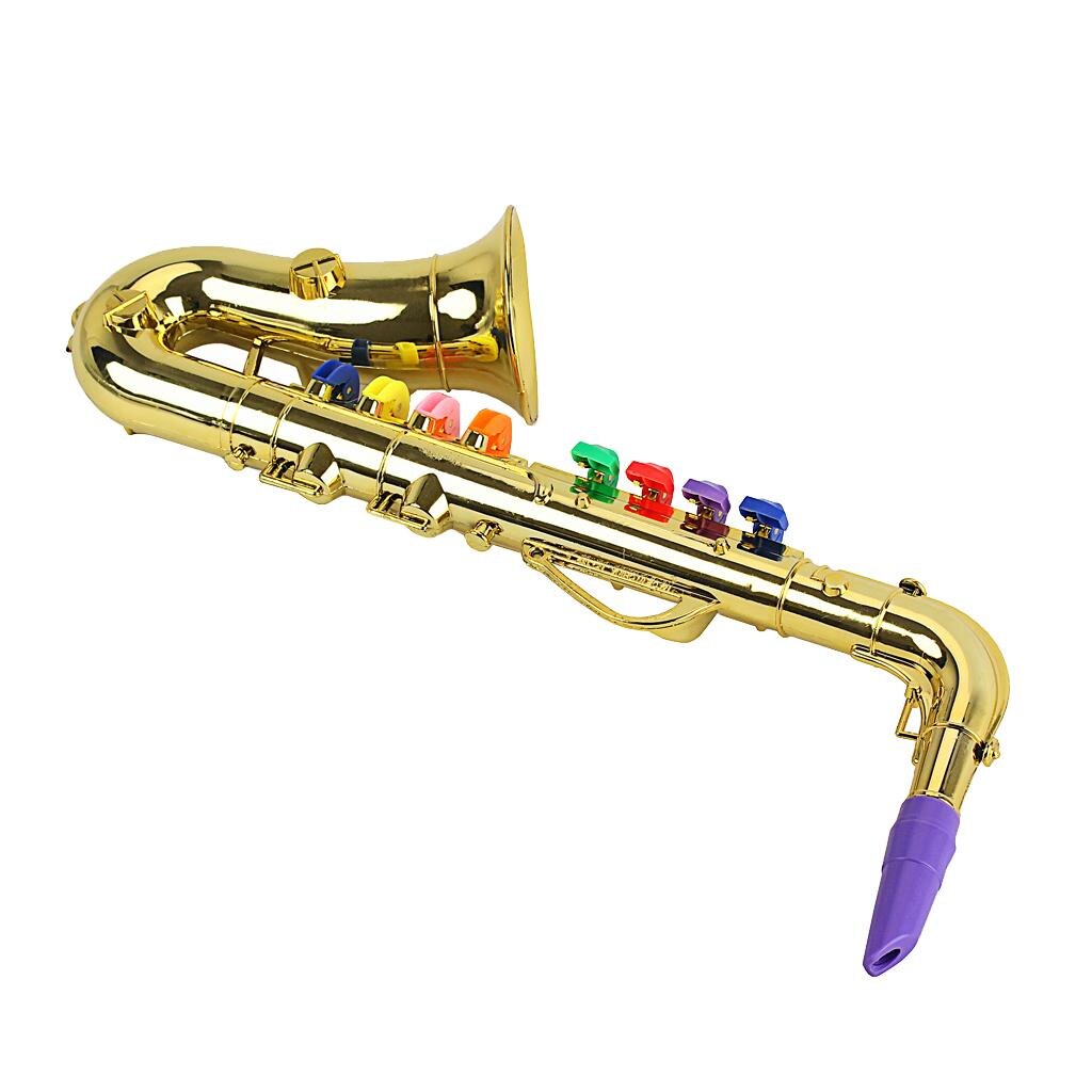 Kids Voorschoolse Muzikaal Speelgoed 8 Note Saxofoon Wind Instrument Sax