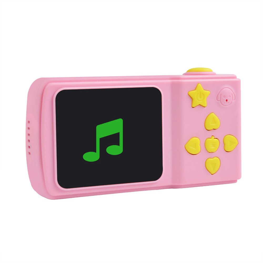 KEBEDU Mini Children Kids Digital Video Camera DV w/ Cartoon Stickers Christmas Birthday Festival for Children Boys Girls: Pink
