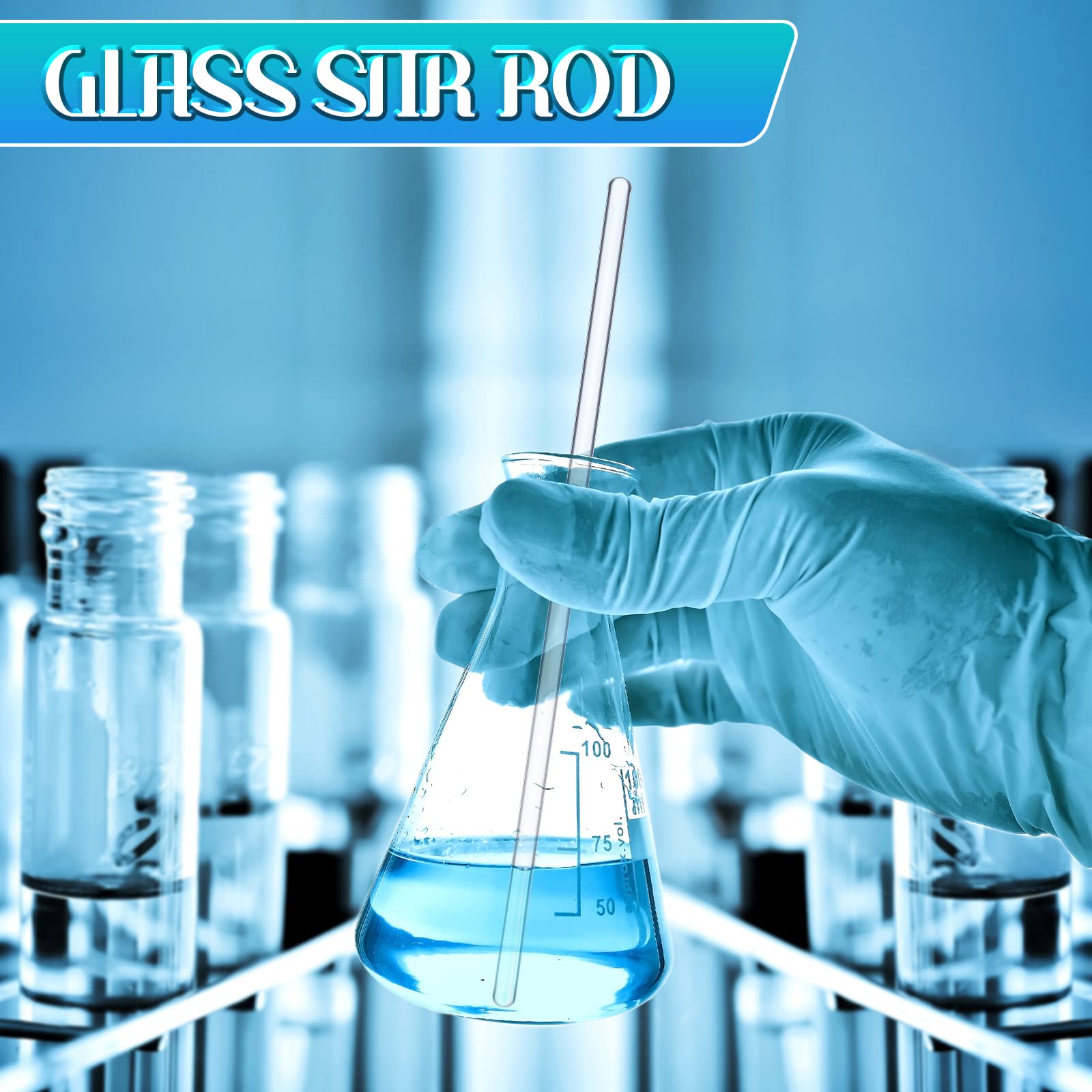 Glazen Droppers Lab Pipetten Druppelaar Glas Vloeibare Pipet Met Grote Rubberen Hoeden 20 Cm (16 Stuks, 5 Ml, 10 Ml)