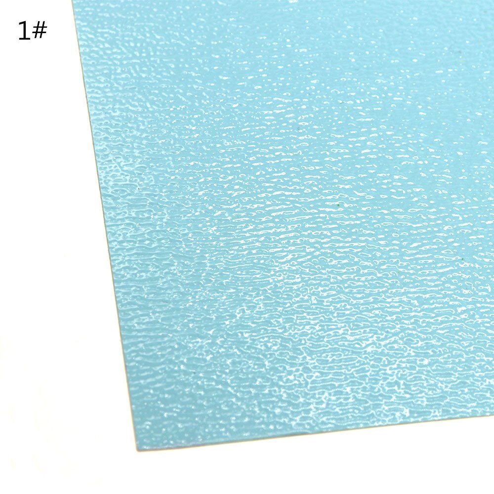 Terranscapes flodafsnit vandeffekter blomstrende mønster miniature bøjeligt dekoreret pvc søer scene modelfremstilling: Blå lille spids