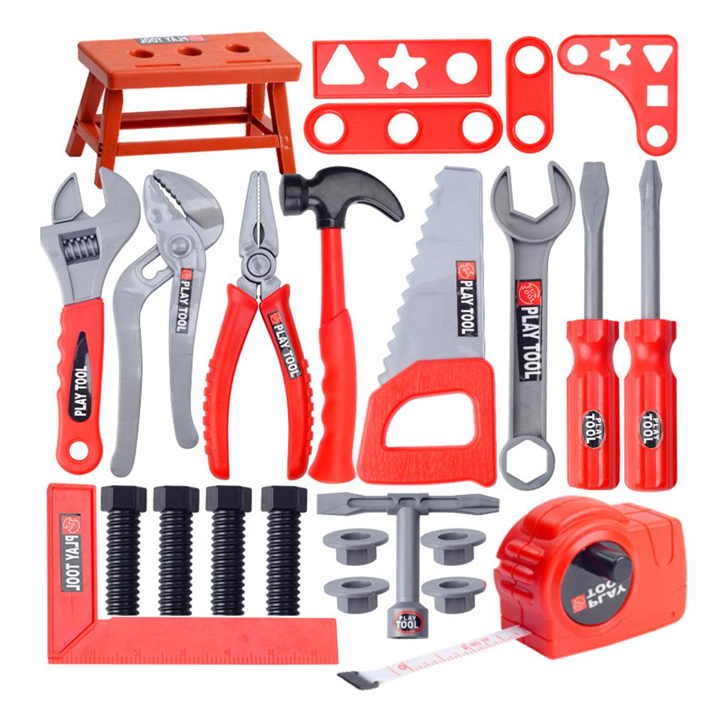 Kinderen Toolbox Set Baby Simulatie Reparatie Tools Elektrische Schroevendraaier Schroevendraaier Reparatie Huis Speelgoed Jongen Meisjes Educatief Speelgoed: A