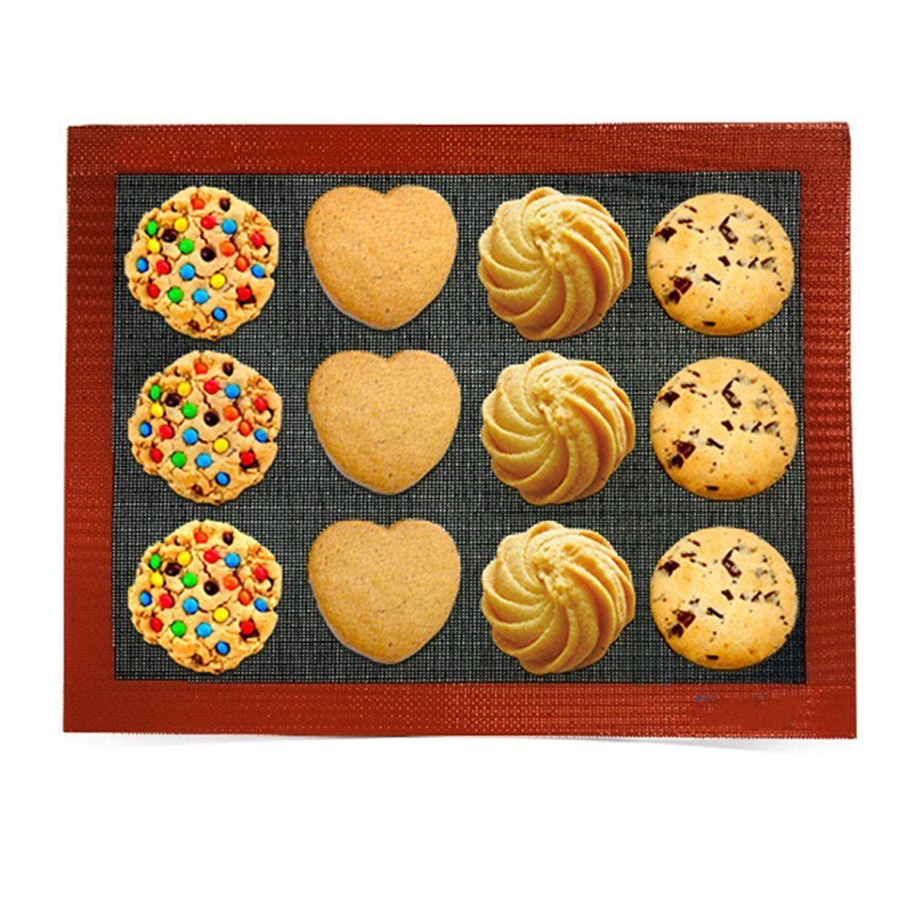 Silicone Oven Bake Baking Sheet Mat Liner Clay Pastry Tool Rolling Mats