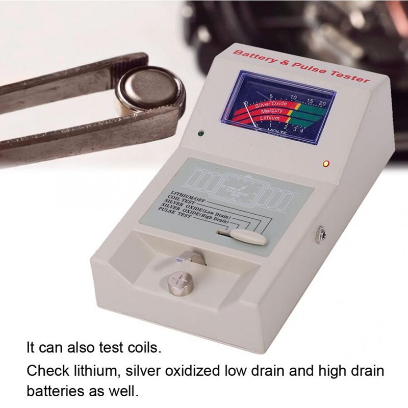 Quartz Watch Analyzer Detector Battery&amp;Pulse Tester Watch Repair Tools Accessory Tool for Watchmaker Electronic Pulses Tester