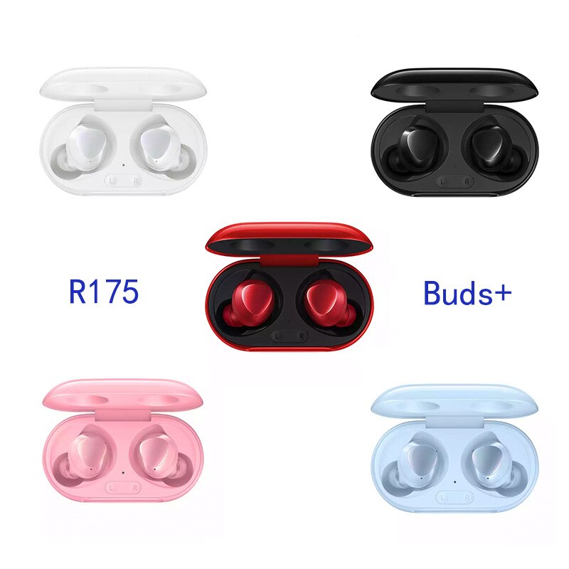 for Sam sung S10 All smart phones，R175 Buds + Plus TWS Bluetooth wireless earphones waterproof touch wireless charging Features