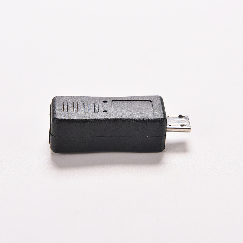 Adaptador Micro USB macho a Mini USB hembra, adaptador convertidor de conector para teléfonos móviles MP3, 1 ud.