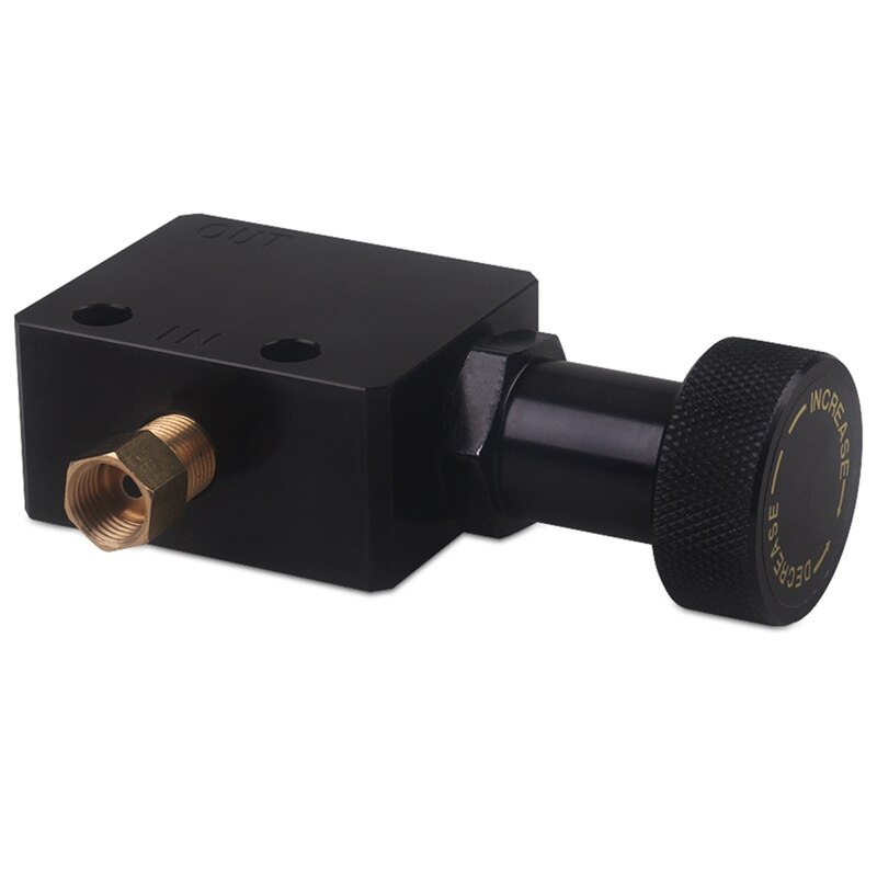Universal Black Adjustable in Line Brake Proportioning Valve Disc Drum