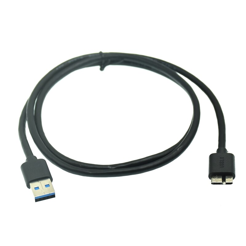 Short 10cm 5Gbps USB 3.0 A Male To Micro B Male Plug 10 Pin High Speed Adapter Converter Data Cable Cord Black 20cm 30cm 50cm