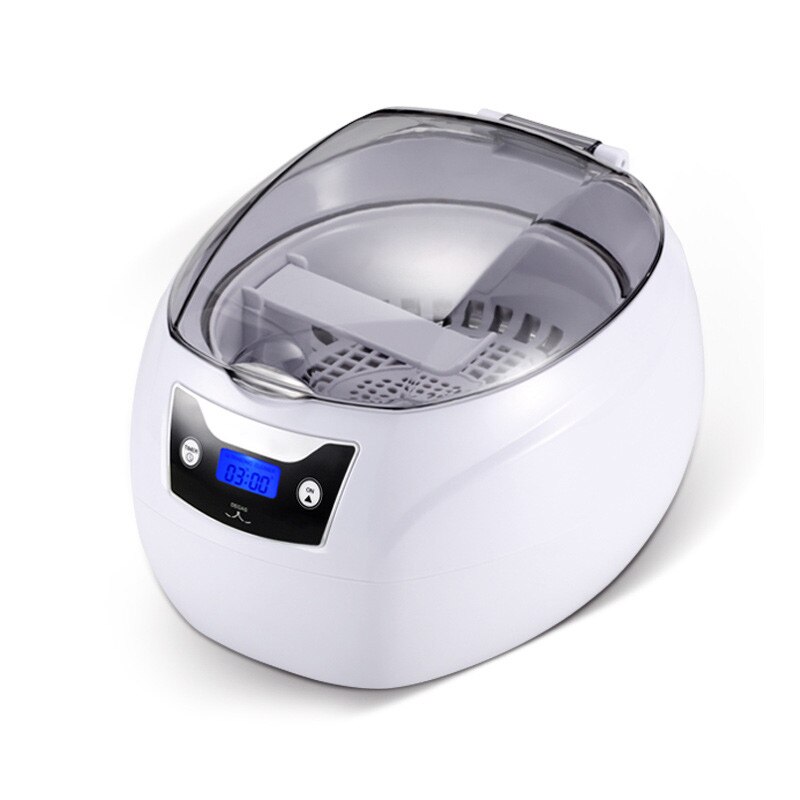 750ML 220v Ultrasonic Cleaner SUS304 Stainless Steel Jewelry glasses Ultrasonic Cleaning Machine