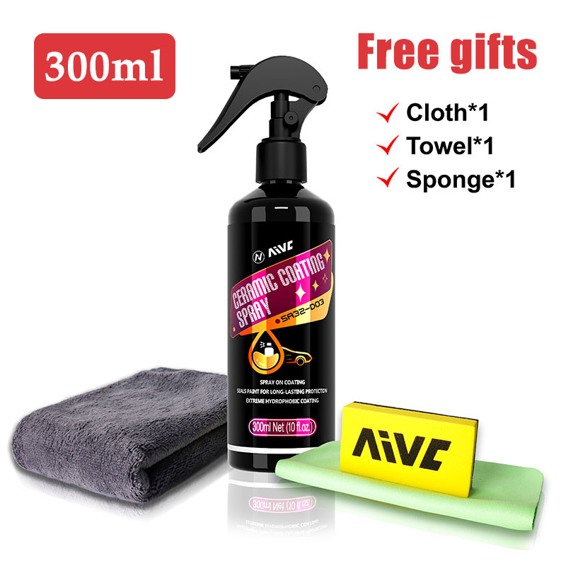 Keramik Beschichtung Spray Aivc Nano Keramik Auto Beschichtung Für Autolack Pflege Kristall Langlebig Schutz Kratzer Entferner Auto Detaillierung: Elfenbein