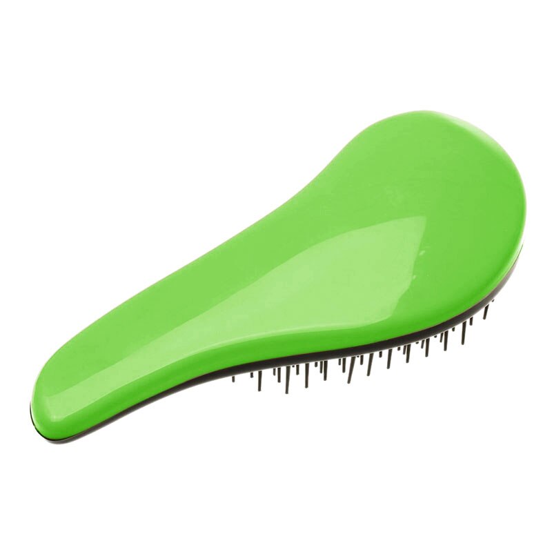 Tangle Hair Brush Hairbrush Paddle Detangler Hair Brushes Massage Comb Care Styling Women Anti-Static HJL20: Green