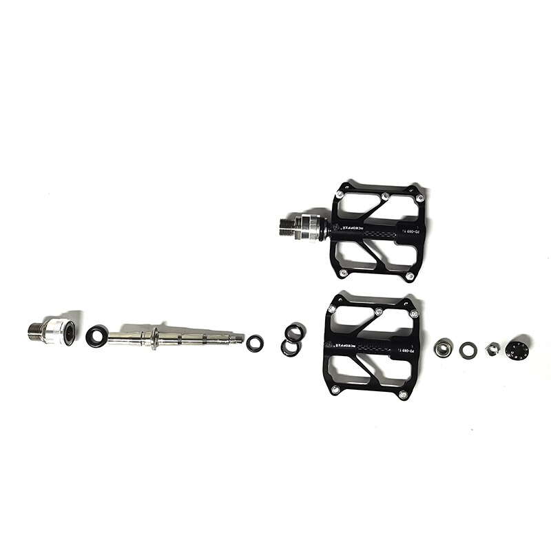Aceoffix – pédale de vélo pliable MKS pour Brompton, axe Ti 3, roulement en alliage de titane, dégagement rapide, 412
