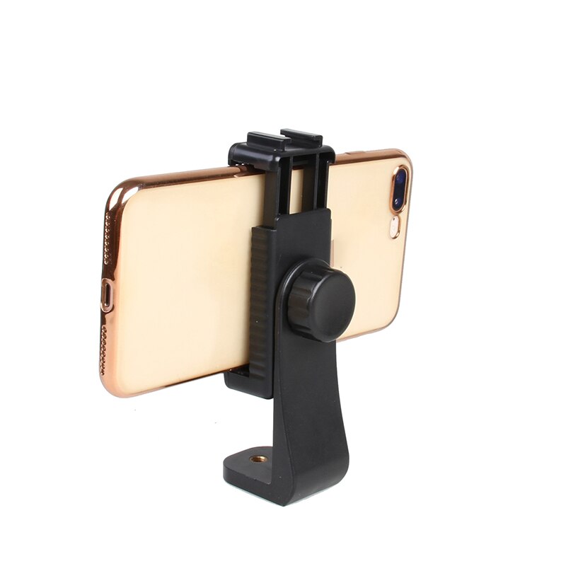 1/4" Phone Clip Holder Flash Shoe Screw Adapter Tripod Mount With Adjustable Clamp For All Phones Tripod Accessories