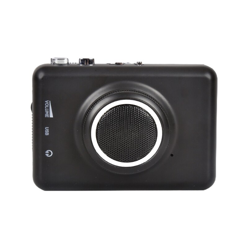 Portable Cassette Recorder Player Tape to MP3 Audio Music Digital Converter, Classroom Shoebox Cassette Player