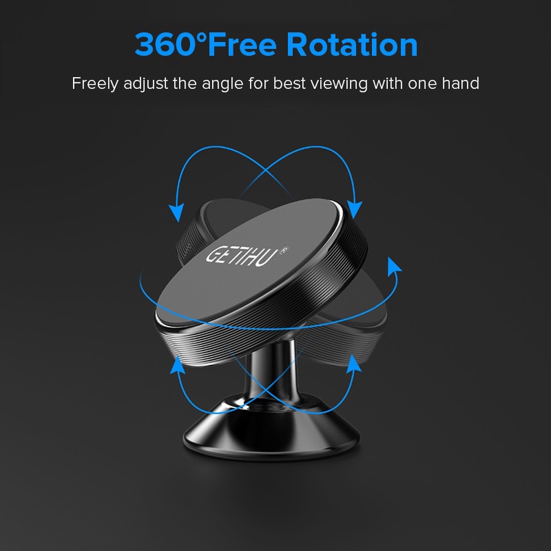 GETIHU Magnetic Car Phone Holder Universal Mobile Cell Air Vent Mount 360 Magnet GPS Stand For iPhone 11 Pro X MAX 6 7 8 Xiaomi
