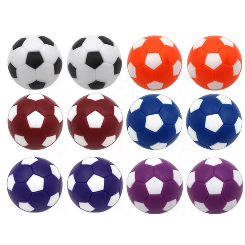 36mm Table Soccer Ball Fussball Indoor Game Foosball Football Machine Parts Kid Soccer Ball Mini for Girls Boys