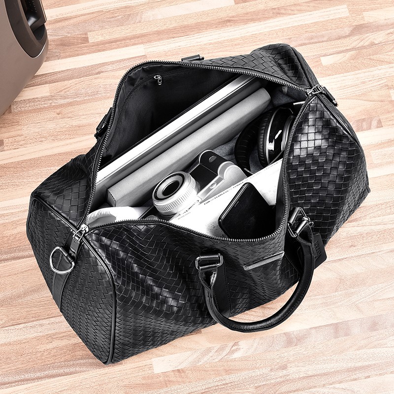 Yilian handgepäcktasche, gewebt, großes fassungsvermögen, sporttasche für kurze strecken, einfache umhängetasche