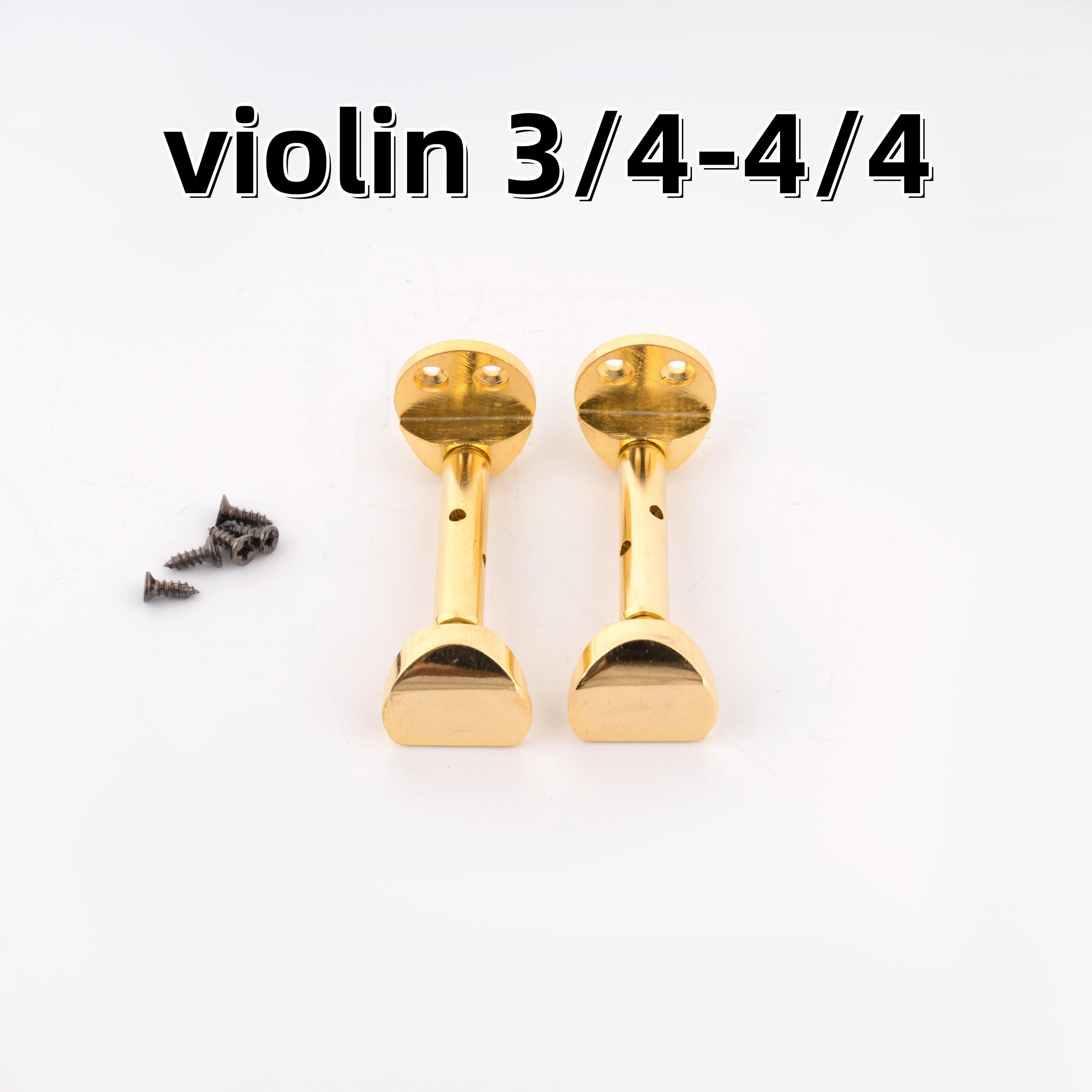 Alta qualità 20 impostato lega violino viola mentoniera morsetti viti 4/4 3/4 1/2 1/4 dimensioni parti di violino accessori: MULTI