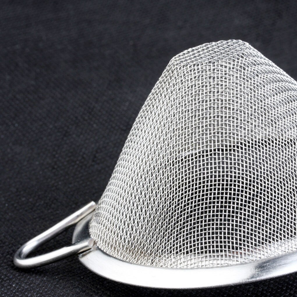 Stainless Steel Conical Wire Fine Mesh Oil Strainer Metal Juice Strainer DIY Kitchen Tools