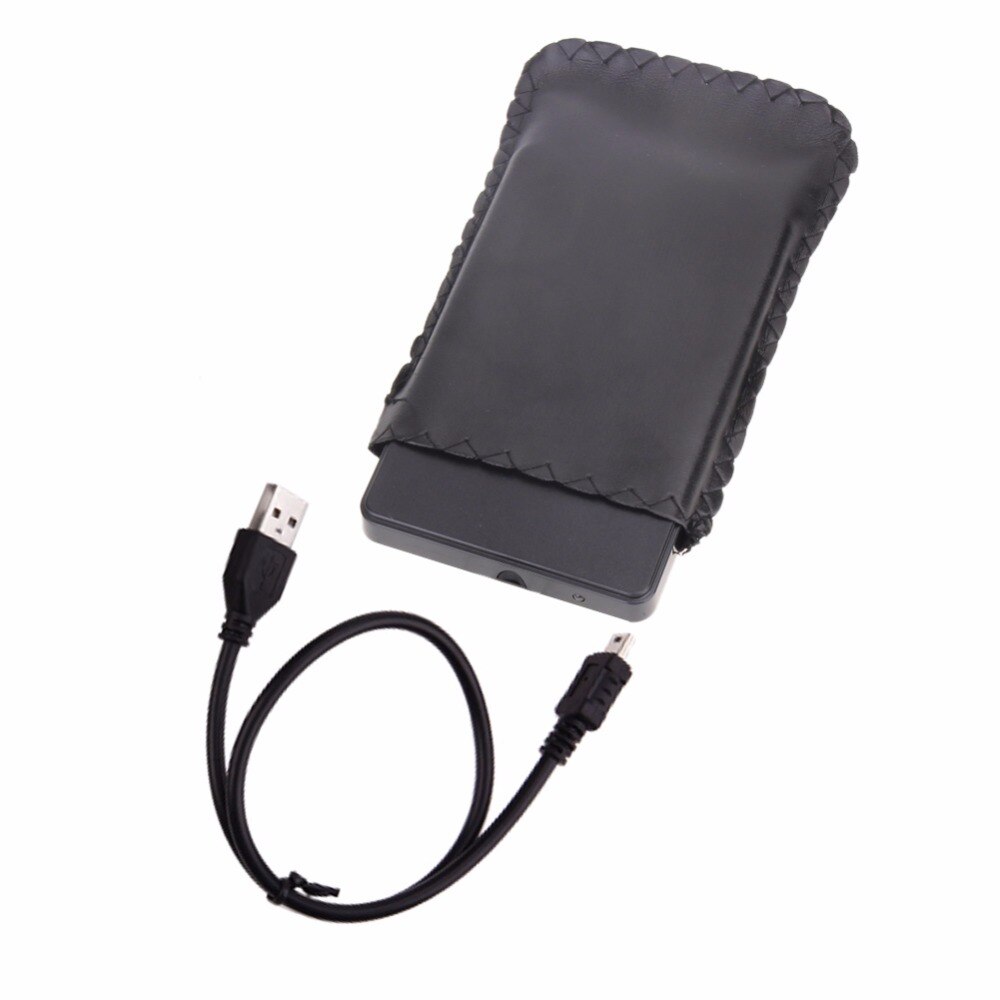 External HDD Enclosure for Hard Disk USB2.0 Sata Portable Case 2.5" Inch Hdd Hard Drive Case Black HDD Box