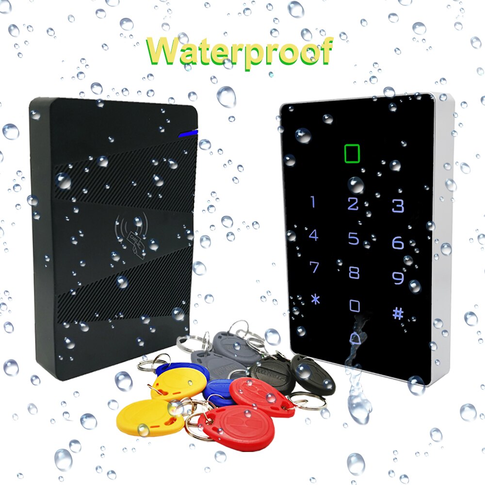 Cerradura de puerta Rfid EM impermeable, sistema de Control de acceso al aire libre, 125Khz