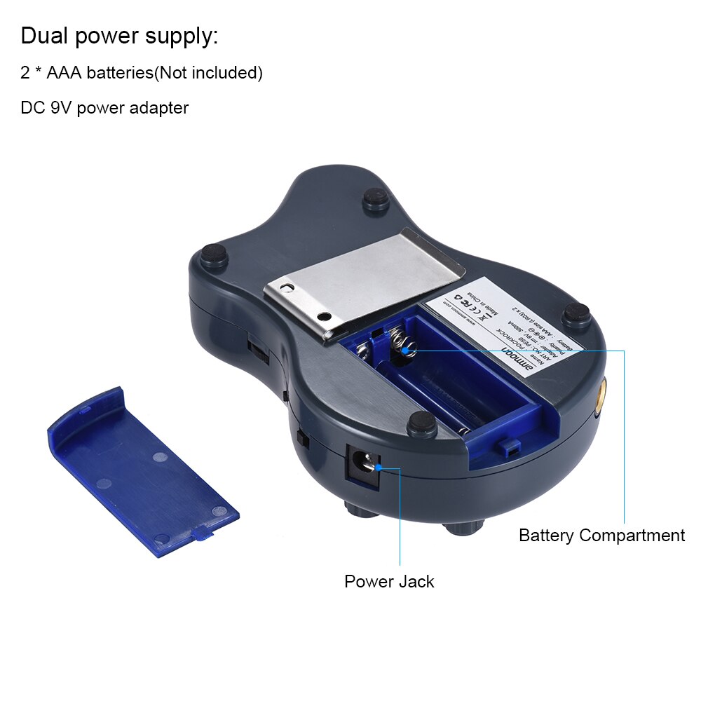 Ammoon PockRock Tragbare Gitarre Multi-effekte Prozessor Wirkung Pedal 15 Wirkung 40 Trommel Rhythmen stimmen Funktion gitarre Pedal