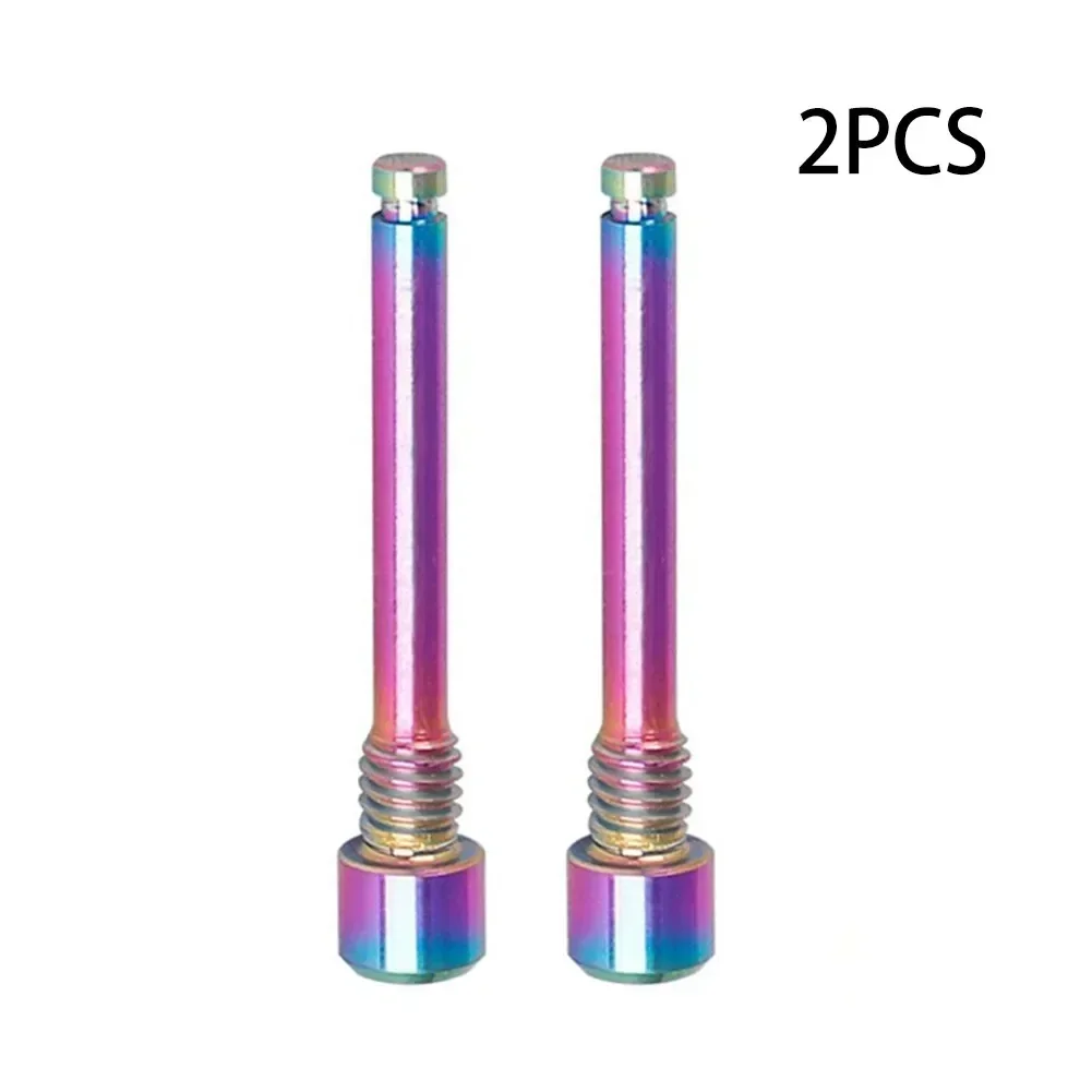 Pernos de freno de disco de bicicleta, insertos de pasador roscado, tornillo para perno de aleación SRAM Avid para disco hidráulico roscado: Rojo
