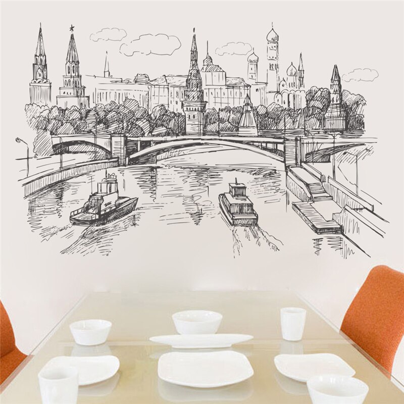 Jazz-Musik Wandtattoo Aus Vinyl – Entfernbar, Wasserfest, 57x53 Cm, Selbstklebend