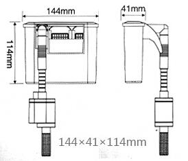 Aquariumfilter Ultra-leiser Außenfiltereimer für Aquarien LW-603